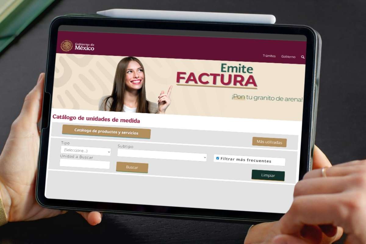 Clave de unidad de medida SAT: catálogo actualizado