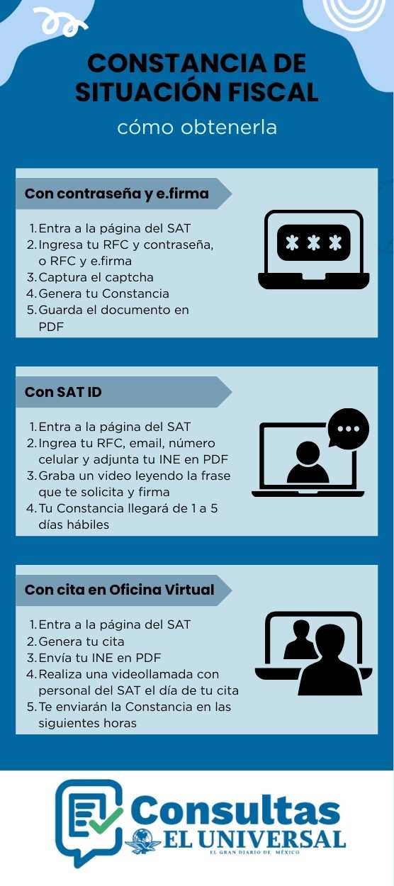 Obtener constancia de situaci&oacute;n fiscal